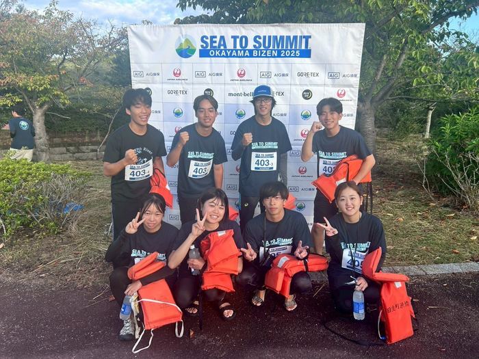 SEA TO SUMMIT のスタート前